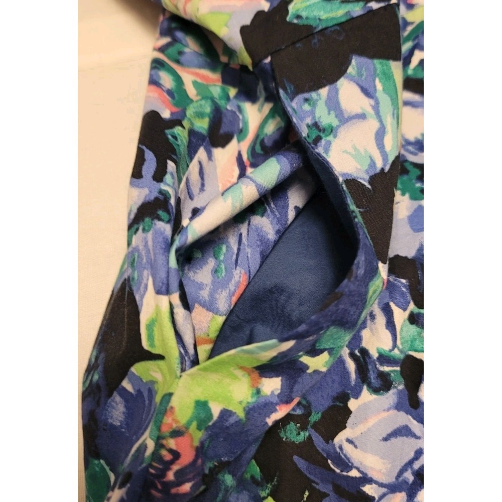 Jack by BB Dakota Floral Dress Medium 100% Cotton Pockets Fit & Flare Sundress - Picture 9 of 15